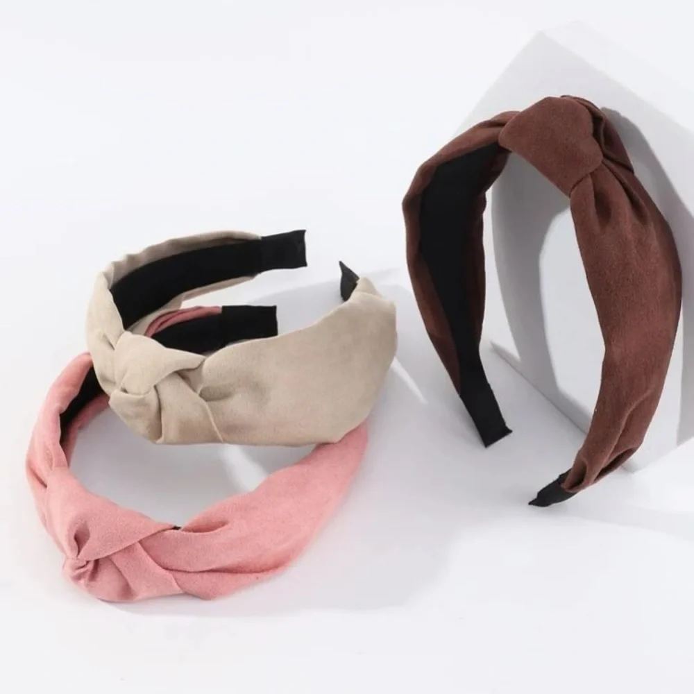 3 pieces twist front headbands